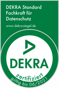 DEKRA Siegel: Fachkraft für Datenschutz (Dr. Thilo Scholpp)